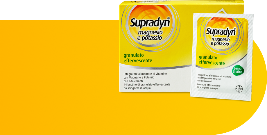 Supradyn Magnesium and Potassium, Powder Sachets packshot